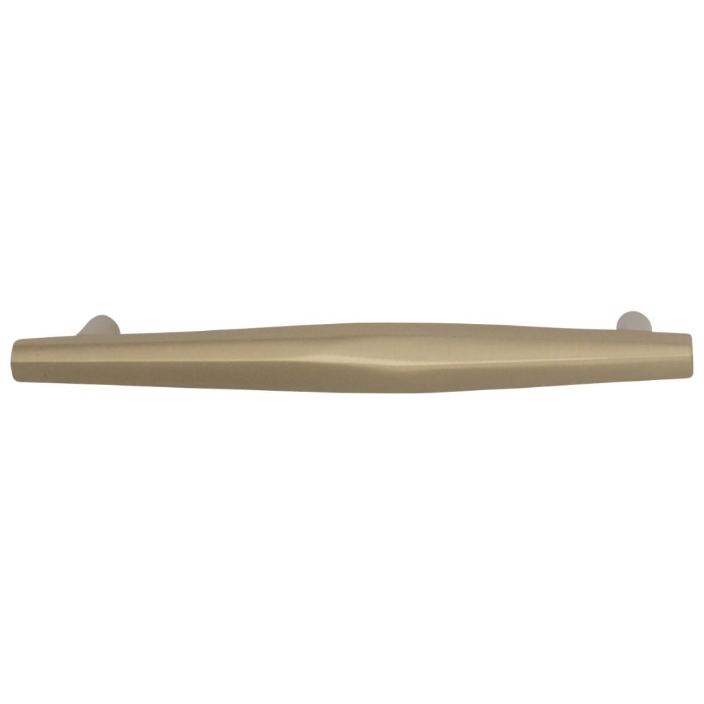 RK International CP 826 SB Lined with Petals Gibraltar Cabinet Pull in Satin Brass
